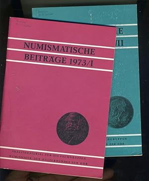 Numismatische Beiträge, Jahrgang 1973 in 2 Heften. Arbeitsmaterial für die Fachgruppen Numismatik...