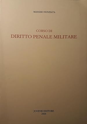 Seller image for Corso di diritto penale militare for sale by librisaggi