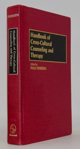 Seller image for Handbook of Cross-Cultural Counseling and Therapy for sale by Haaswurth Books
