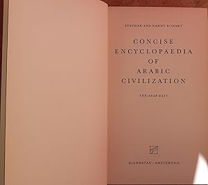 Imagen del vendedor de Concise encyclopaedia of Arabic Civilization a la venta por librisaggi