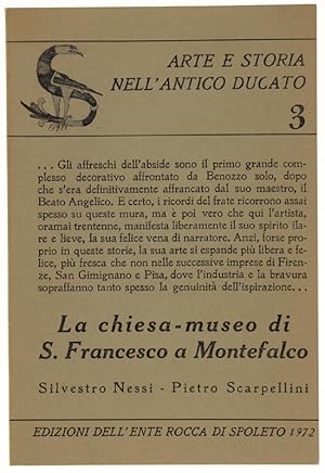 Image du vendeur pour LA CHIESA MUSEO DI S.FRANCESCO A MONTEFALCO.: mis en vente par Bergoglio Libri d'Epoca