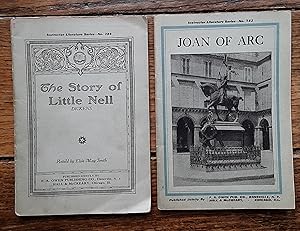 Seller image for Instructor Literature Series No. 182 Joan of Arc & No.284 The Story of Little Nell for sale by Grandma Betty's Books