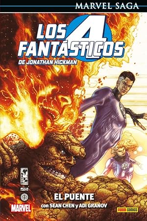 Image du vendeur pour MARVEL SAGA LOS 4 FANTSTICOS DE JONATHAN HICKMAN. EL PUENTE. mis en vente par Librera PRAGA