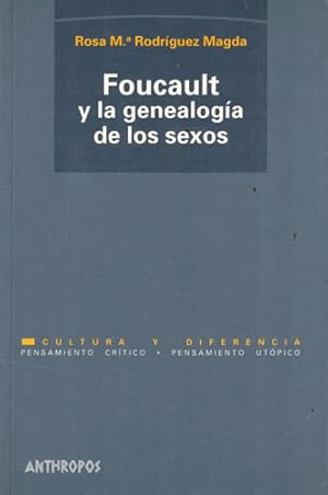 Imagen del vendedor de Foucault y la genealoga de los sexos a la venta por Librera Cajn Desastre