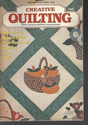 Imagen del vendedor de Creative Quilting September/October 1988 a la venta por Vada's Book Store