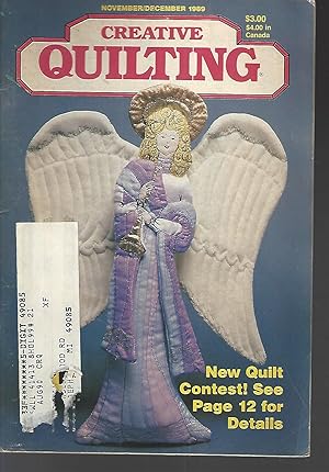 Seller image for Creative Quilting November/December 1989 (4) for sale by Vada's Book Store