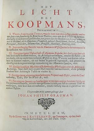 Imagen del vendedor de Het licht des koopmans . a la venta por Antiquariaat Matthys de Jongh