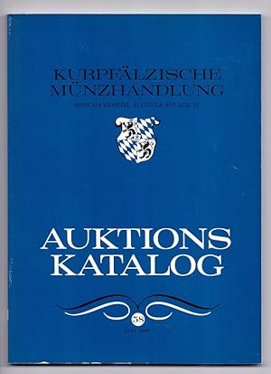 Auktionskatalog Kurpfälzische Münzhandlung. Auktion 58. Münzen der Antike. Münzen des Auslands. D...