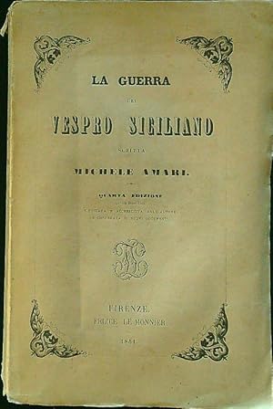 Bild des Verkufers fr La guerra del vespro siciliano zum Verkauf von Librodifaccia