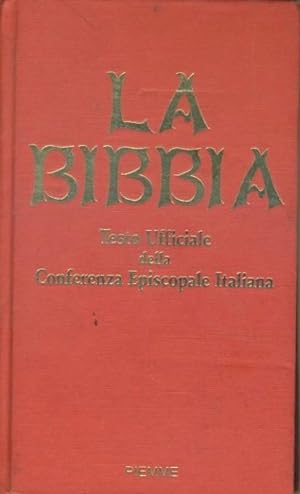 La Bibbia. Testo ufficiale della conferenza episcopale italiana