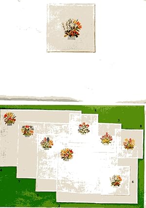 Immagine del venditore per 1 Platzdecken Motiv, No. 4146, Format cirka 8 x 8 cm, mit Stickvorlagge + Restgarn-Menge ! nicht alle Farben komplett vorhanden ! venduto da Bcher & Meehr