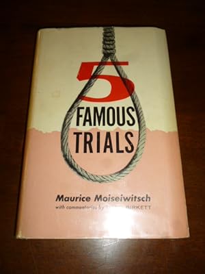 Seller image for 5 Famous Trials for sale by Gargoyle Books, IOBA