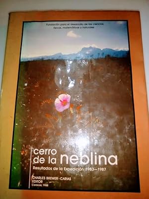 Imagen del vendedor de Cerro De La Neblina - Resultados De La Expedicin 1983-1987 a la venta por Guido Soroka Bookseller