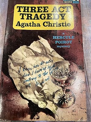 Seller image for THREE ACT TRAGEDY a Hercule Poirot MYSTERY for sale by Happy Heroes