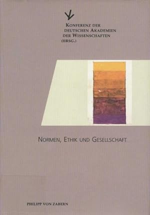 Seller image for Normen, Ethik und Gesellschaft for sale by Versandantiquariat Felix Mcke