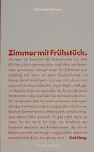 Bild des Verkufers fr Lenos Pocket, Nr.7, Zimmer mit Frhstck (LP) zum Verkauf von Versandantiquariat Felix Mcke
