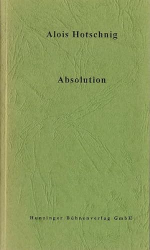 Seller image for Absolution: Ein Stck in drei Akten for sale by Versandantiquariat Felix Mcke