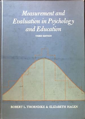 Image du vendeur pour Measurement and Evaluation in Psychology and Education; mis en vente par books4less (Versandantiquariat Petra Gros GmbH & Co. KG)