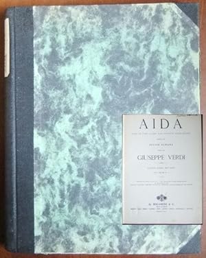 Aida : Oper in vier Acten von Antonio Ghislanzoni. Deutsch von Juöius Schanz. Musik von Giuseppe ...
