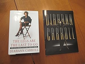 Imagen del vendedor de The Legs Are The Last To Go: Aging, Acting, Marrying, Mothering And Other Things I Learned Along The Way (With) "Diahann Carroll" Brochure a la venta por Arroyo Seco Books, Pasadena, Member IOBA