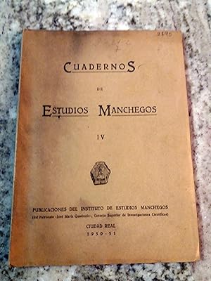 CUADERNOS DE ESTUDIOS MANCHEGOS IV. 1950-1951