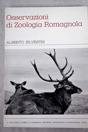 Imagen del vendedor de Osservazioni di Zoologia Romagnola a la venta por Alcan Libros