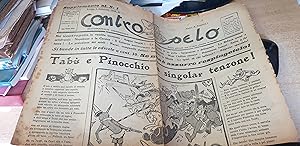 Bild des Verkufers fr Contropelo settimanale umoristico, supplemento al n 1 del 1 gennaio 1932. Stampato a Roma. zum Verkauf von Libreria Gull