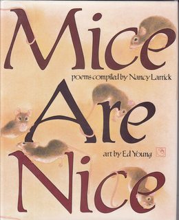 Bild des Verkufers fr Mice are Nice zum Verkauf von Never Too Many Books
