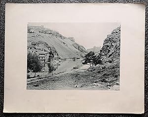 Fototipia Toledo Orillas del Tajo. 1892