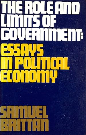 Seller image for Role and Limits of Government for sale by M Godding Books Ltd