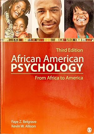 African American Psychology: From Africa to America