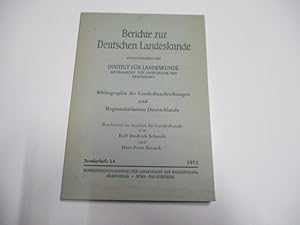 Seller image for Bibliographie der Landesbeschreibungen und Regionalatlanten Deutschlands. for sale by Ottmar Mller