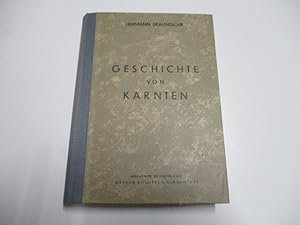 Bild des Verkufers fr Geschichte von Krnten. zum Verkauf von Ottmar Mller