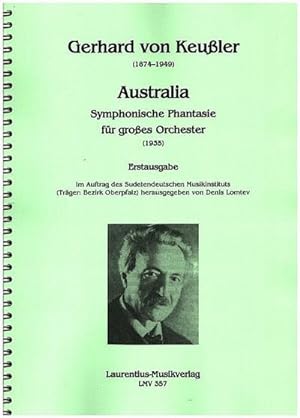 Image du vendeur pour Australia - Symphonische Phantasiefr groes Orchester : Partitur mis en vente par AHA-BUCH GmbH