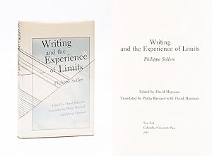 Image du vendeur pour Writing and the experience of limits. Edited by David Hayman. Translated by Philip Barnard with David Hayman. mis en vente par Inanna Rare Books Ltd.
