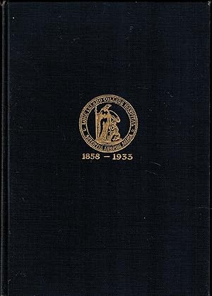 The Long Island College Hospital and Training School for Nurses 1858-1883-1933