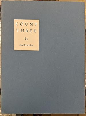 Bild des Verkäufers für Count Three zum Verkauf von Moe's Books