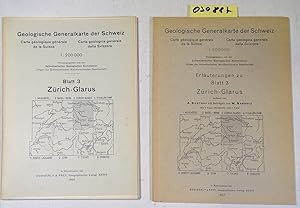 Geologische Generalkarte der Schweiz 1:200000 - Karte und Erläuterungen zu Blatt 3 Zürich-Glarus