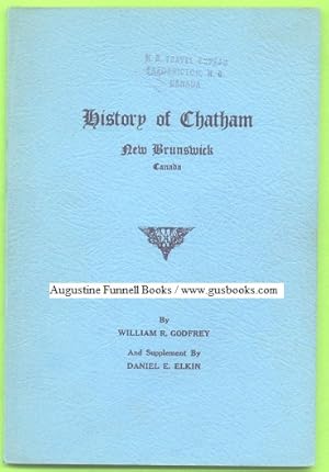 Imagen del vendedor de History of Chatham a la venta por Augustine Funnell Books