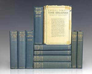 Seller image for Remembrance of Things Past [A La Recherche Du Temps Perdu, In Search of Lost Time]: Swann's Way; Within a Budding Grove; The Guermantes Way; Cities of the Plain; The Captive; The Sweet Cheat Gone; Time Regained. for sale by Raptis Rare Books