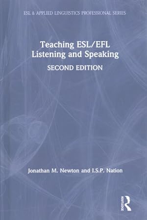 Bild des Verkufers fr Teaching ESL/FLl Listening and Speaking zum Verkauf von GreatBookPrices