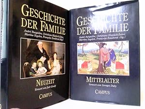 Immagine del venditore per Konvolut in 2 Bnden: Geschichte der Familie,gesamt 4 Bnde. Bd 2: Mittelalter, Vorw. Georges Duby; Bd 3: Neuzeit, venduto da ABC Versand e.K.