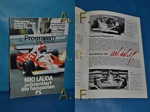 Niki Lauda präsentiert die heissesten PS, Wien Ausstellungszentrum Fotundengelände 27.11.-5.12.19...