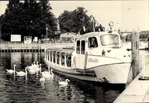 Image du vendeur pour Ansichtskarte / Postkarte Weie Flotte Potsdam, MS Libelle, Fahrgastschiff, Schwne mis en vente par akpool GmbH