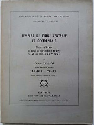 Image du vendeur pour Temples de L'inde Centrale et Occidentale Vol. 1 & 2 mis en vente par SEATE BOOKS