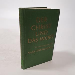 Bild des Verkufers fr Der Christ und das Wort. zum Verkauf von Antiquariat Bookfarm
