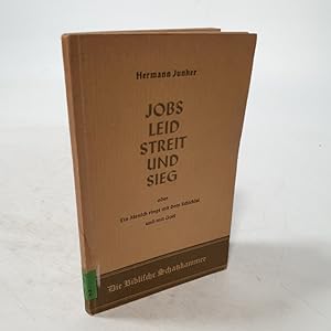 Image du vendeur pour Jobs Leid, Streit und Sieg oder Ein Mensch ringt mit dem Schicksal und mit Gott. mis en vente par Antiquariat Bookfarm