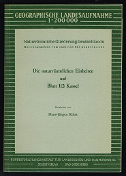 Die naturräumlichen Einheiten auf Blatt 112 Kassel. -