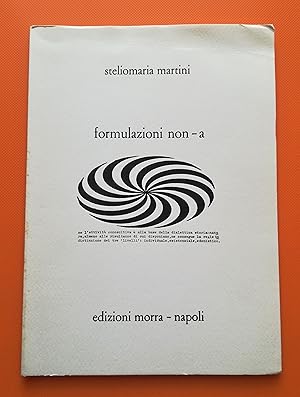 Seller image for formulazioni non-a for sale by Il Leviatano