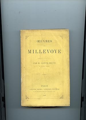 Seller image for OEUVRES prcdes d' une Notice par M. Sainte - Beuve for sale by Librairie CLERC